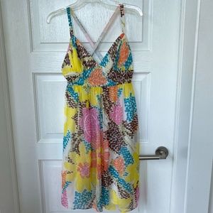 Milly Silk Strappy Dress, Size 4